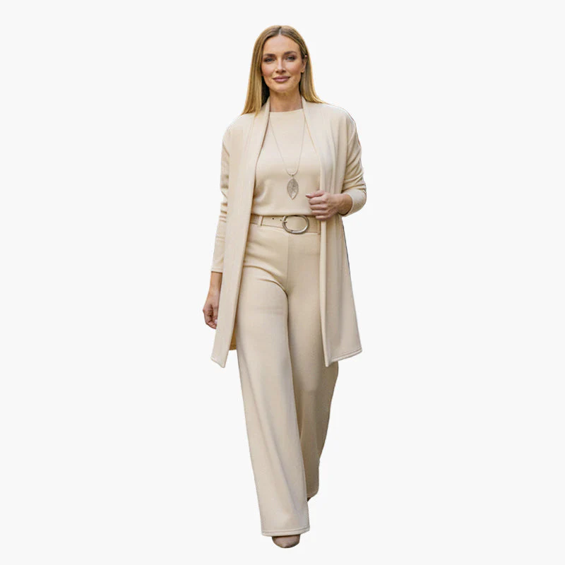 Ensemble trois pièces élégant pour femme – Style professionnel et raffiné - Image 5