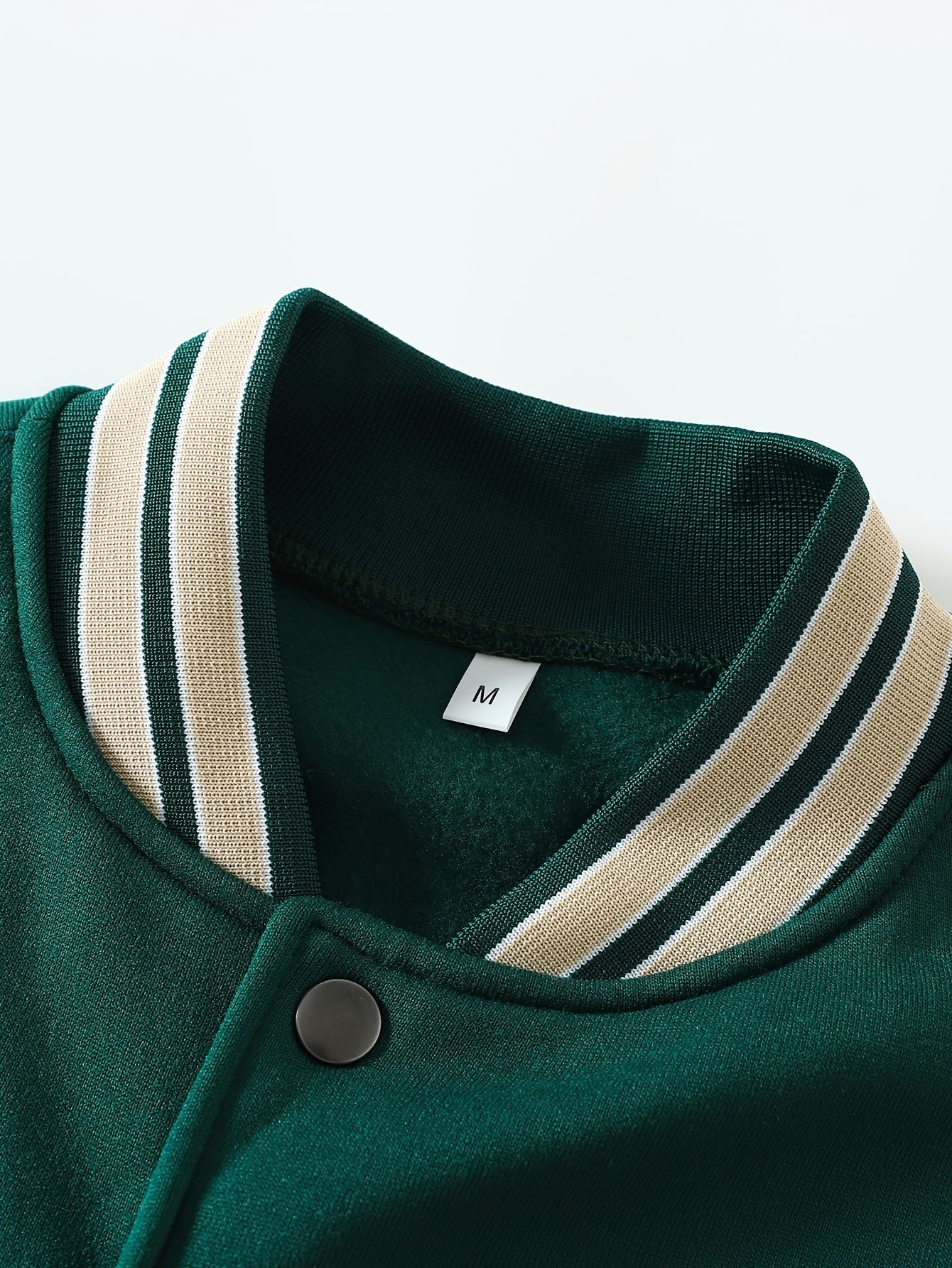 Ensemble varsity style universitaire pour homme, veste et pantalon sportswear décontracté, tendance - Image 3