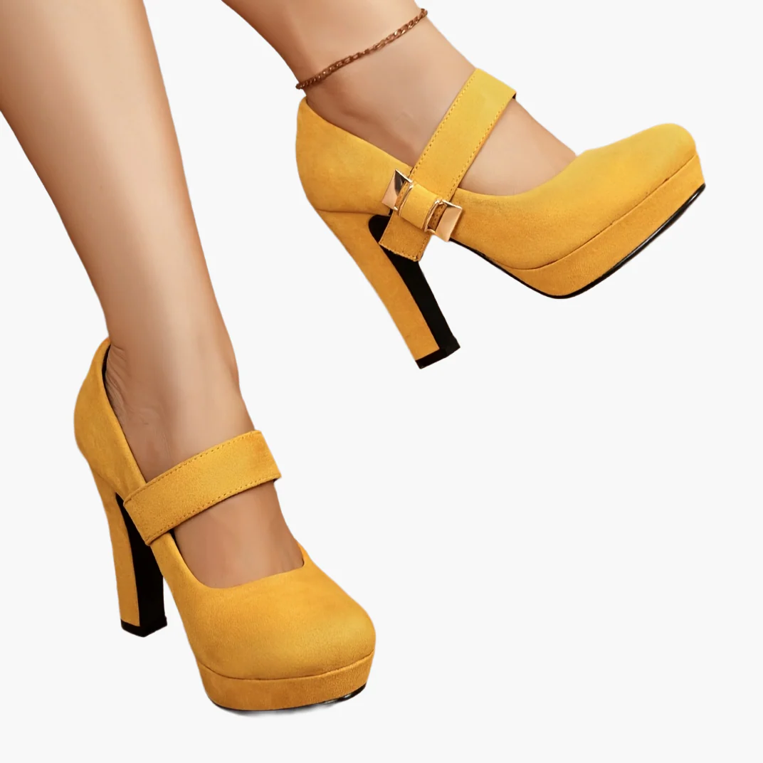 Escarpins Mary Jane à talons hauts pour femme, style élégant soirée et bureau - Image 10