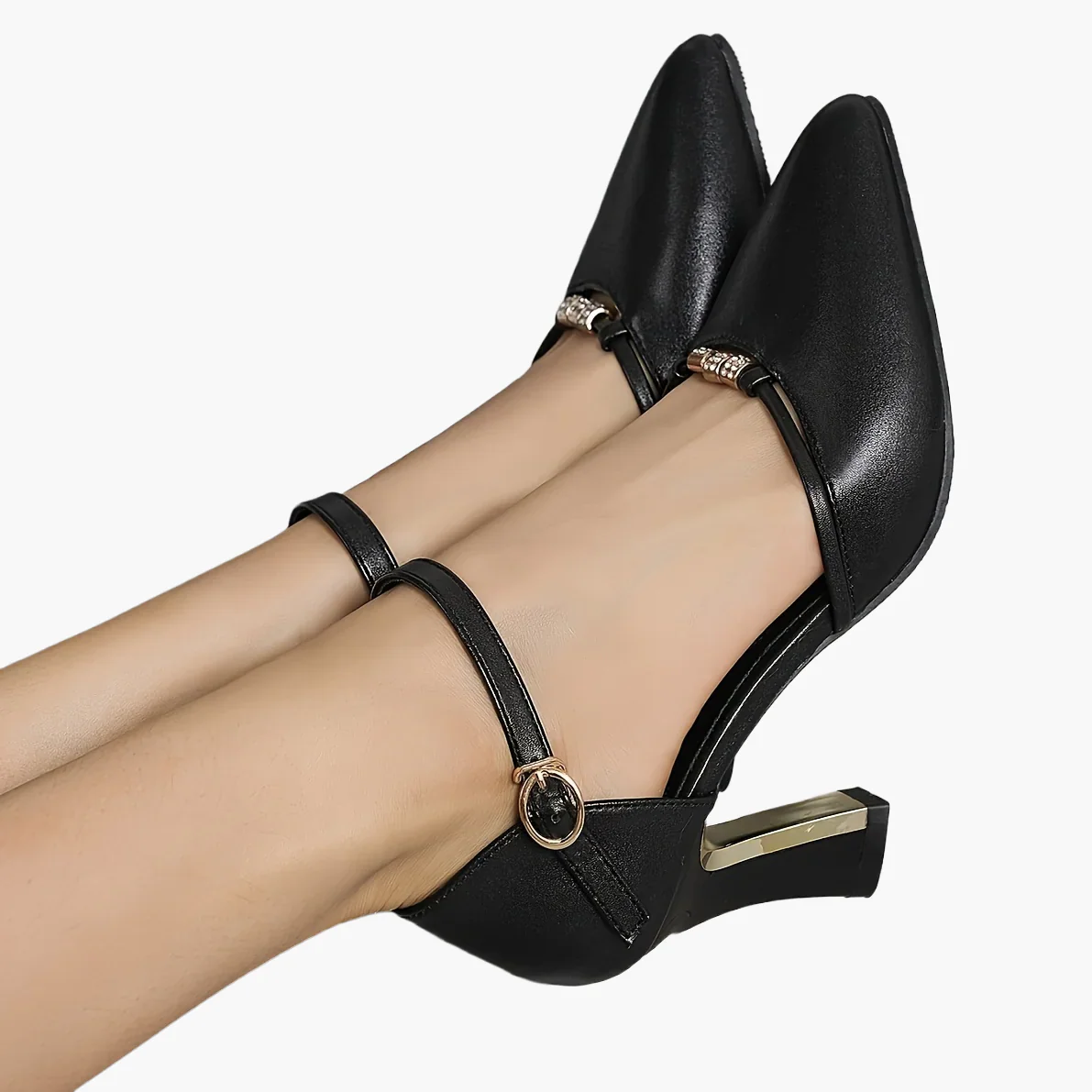 Escarpins à talon bloc élégants pour femme – Style chic et usage quotidien - Image 11