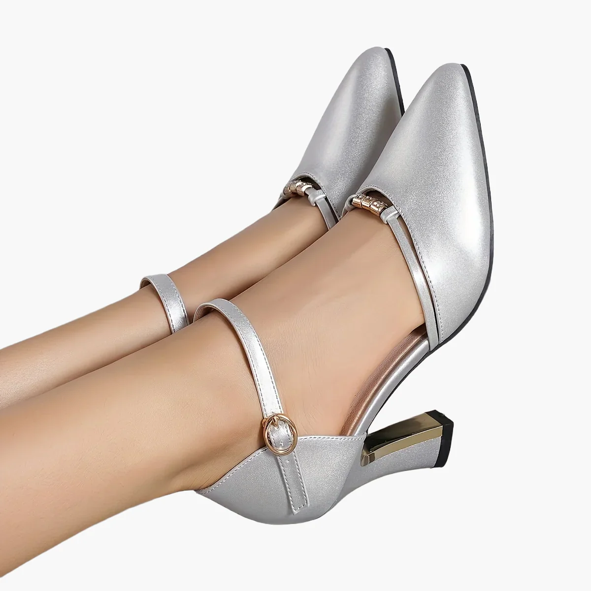Escarpins à talon bloc élégants pour femme – Style chic et usage quotidien - Image 8