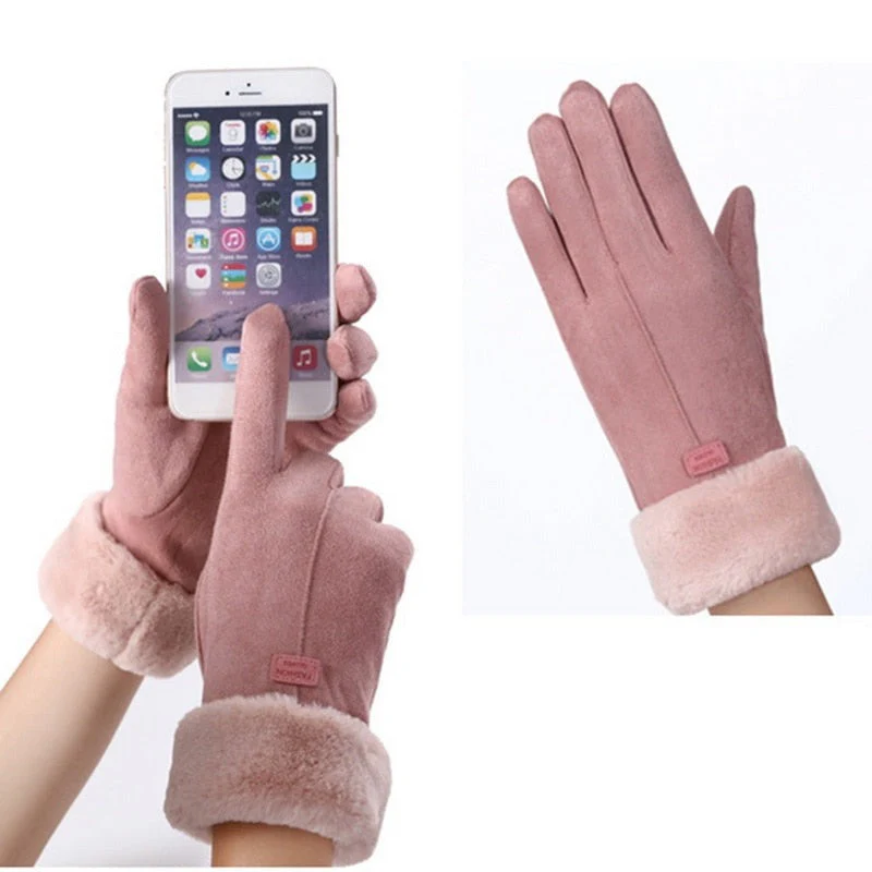 Gants d'hiver pour femmes, style élégant, chauds et résistants pour écran tactile - Image 10