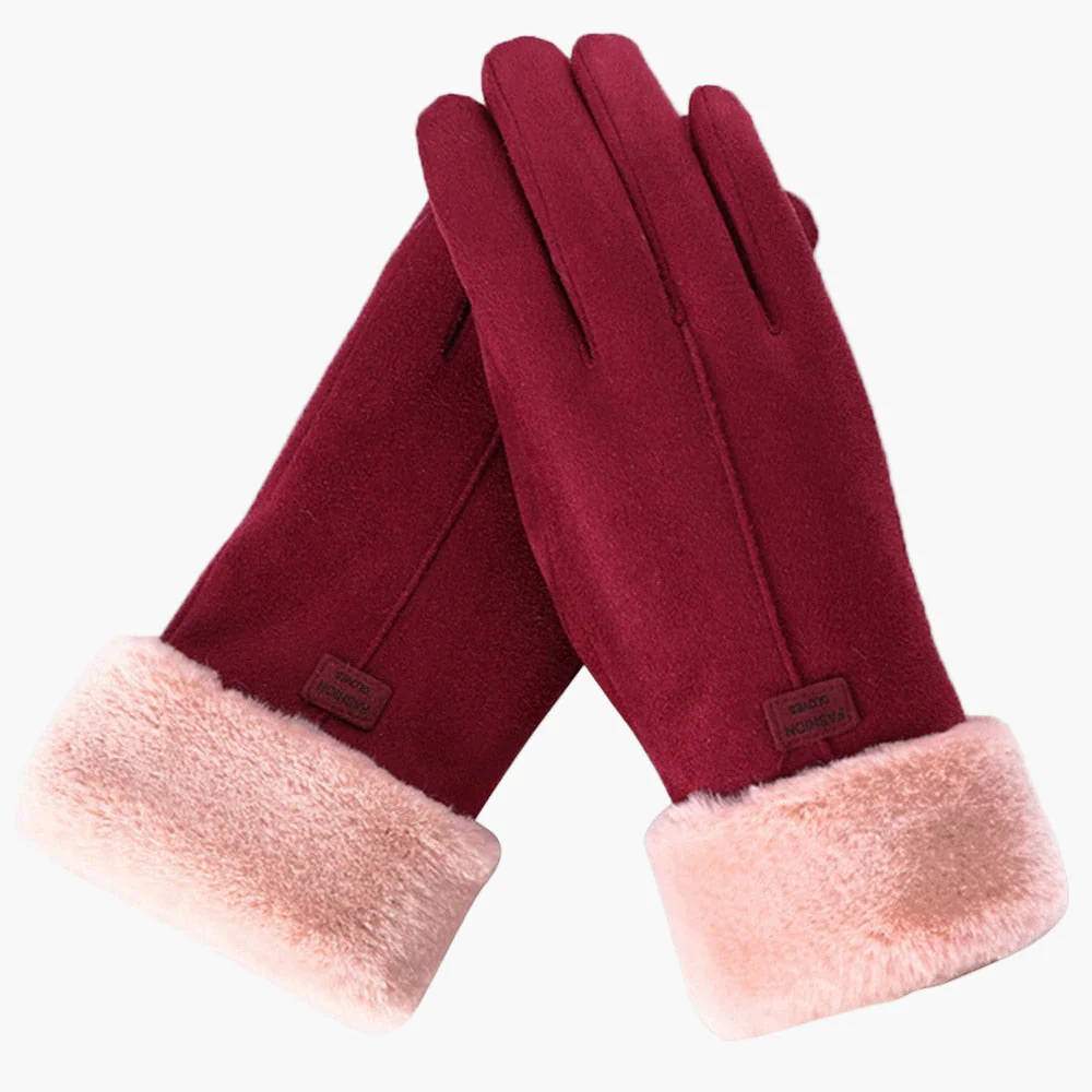 Gants d'hiver pour femmes, style élégant, chauds et résistants pour écran tactile - Image 6