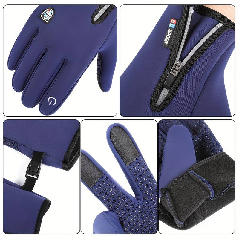 Gants d'hiver premium unisexes pour activités extérieures, sports et usage quotidien - Image 4