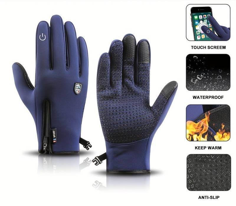 Gants d'hiver premium unisexes pour activités extérieures, sports et usage quotidien - Image 5