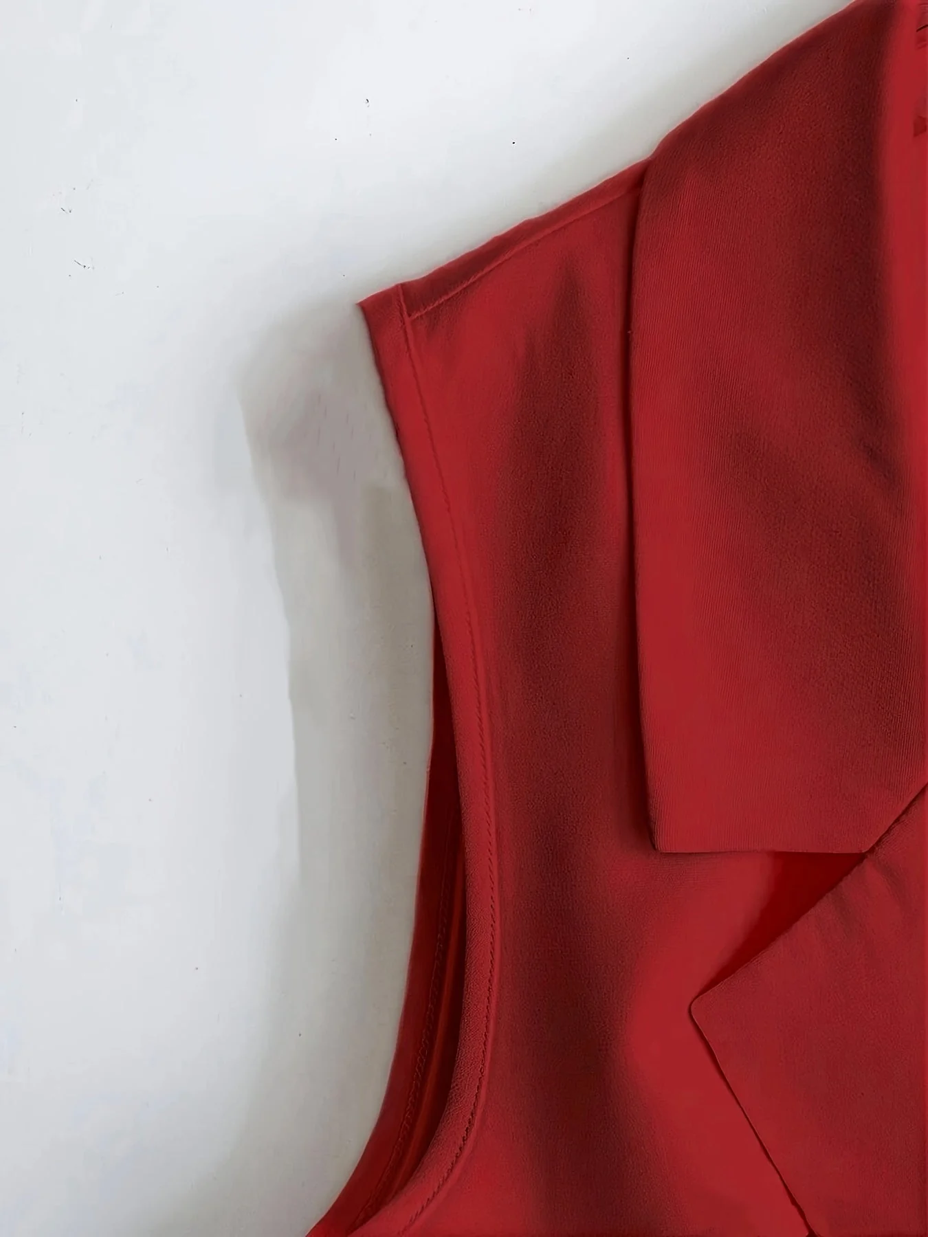 Gilet Blazer Femme Élégant Sans Manches Style Tailleur pour Printemps Été - Image 10