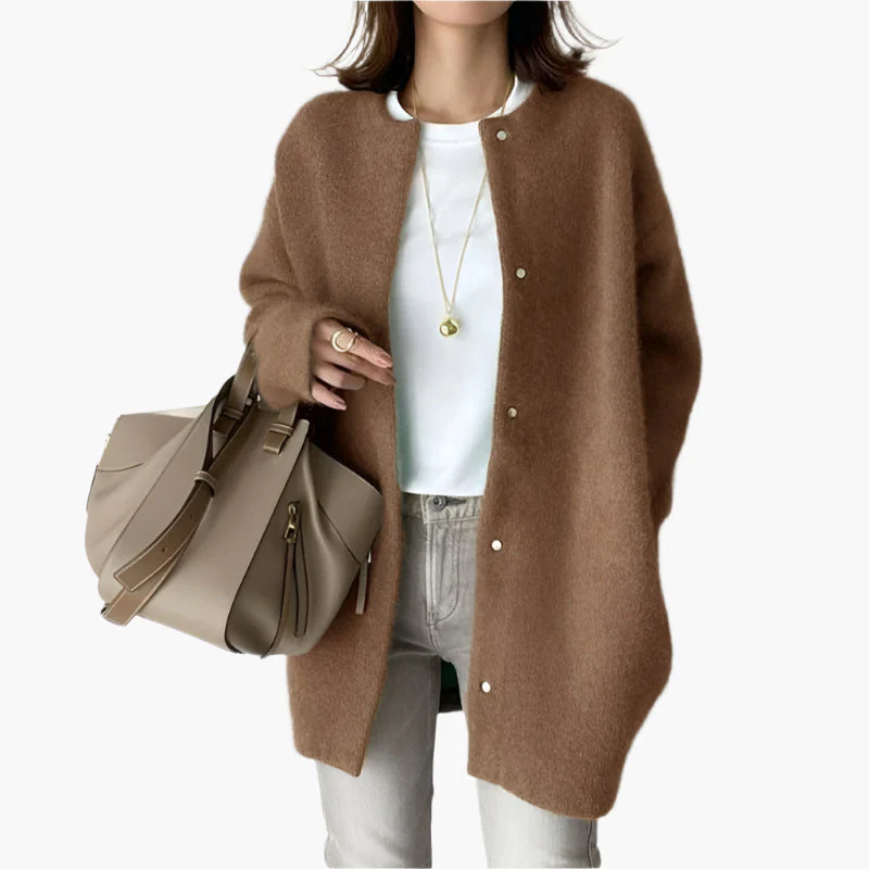 Gilet Cardigan Femme Style Décontracté Élégant pour Tenues Quotidiennes - Image 3