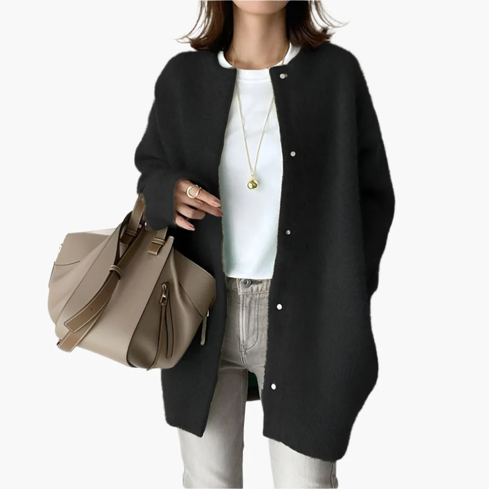 Gilet Cardigan Femme Style Décontracté Élégant pour Tenues Quotidiennes - Image 4