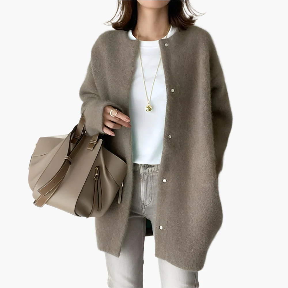 Gilet Cardigan Femme Style Décontracté Élégant pour Tenues Quotidiennes - Image 5