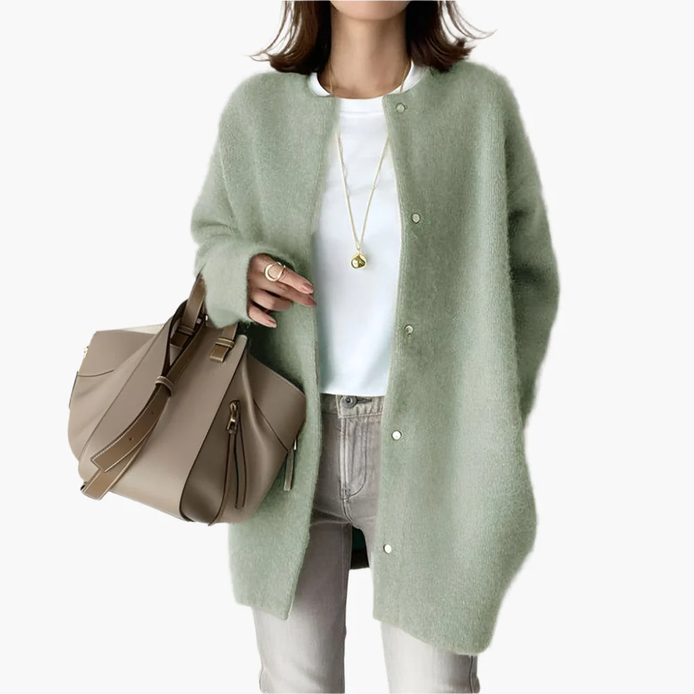 Gilet Cardigan Femme Style Décontracté Élégant pour Tenues Quotidiennes - Image 7