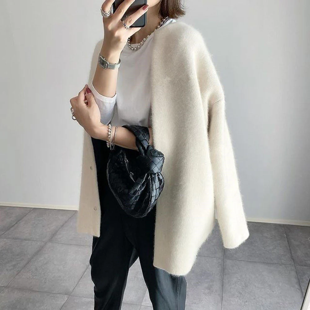 Gilet Cardigan Femme Style Décontracté Élégant pour Tenues Quotidiennes - Image 8