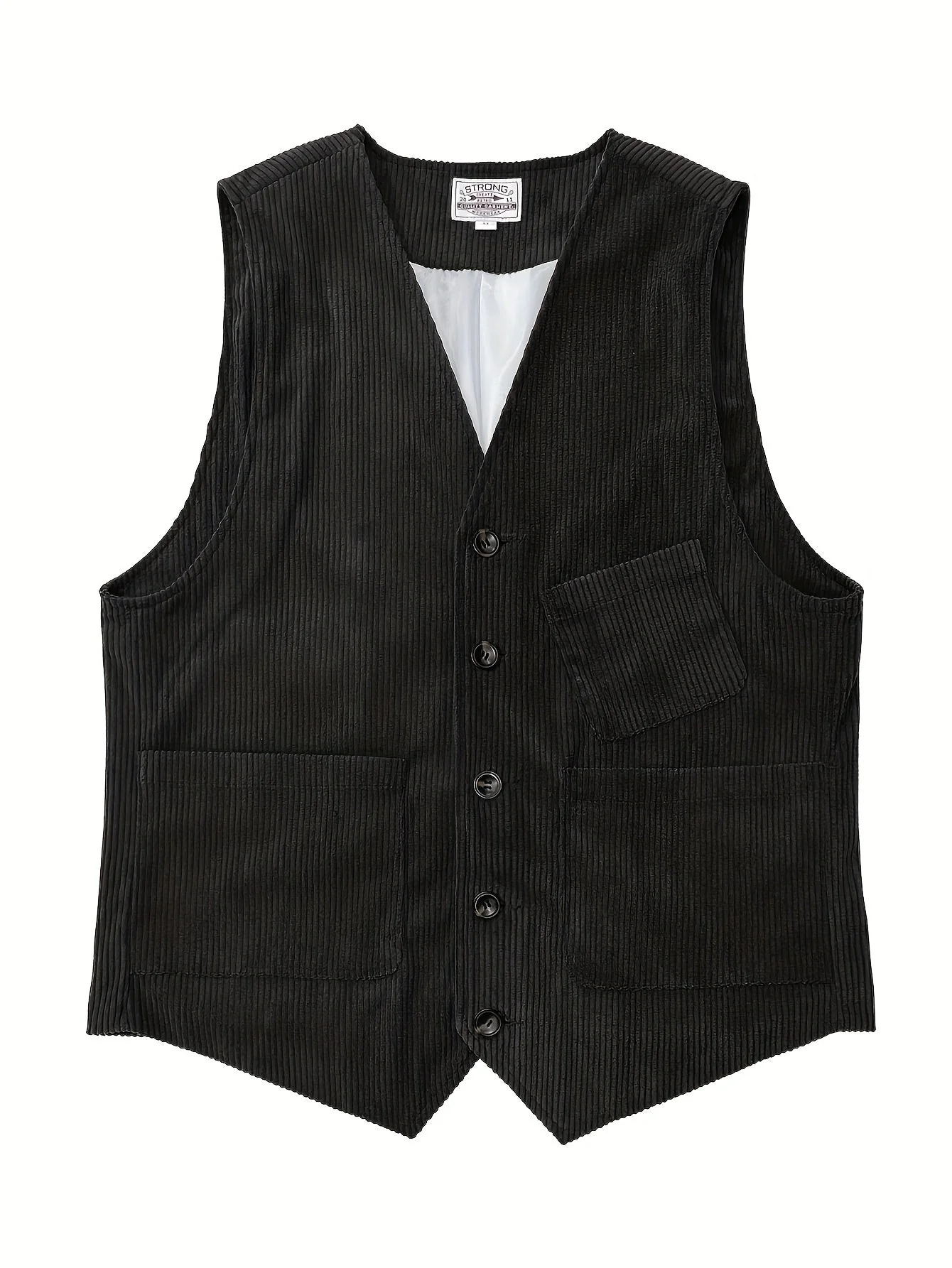 Gilet Homme Élégant Style Vintage Décontracté pour Travail et Loisirs - Image 10