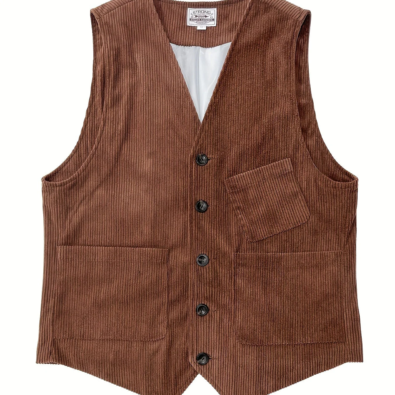 Gilet Homme Élégant Style Vintage Décontracté pour Travail et Loisirs - Image 18