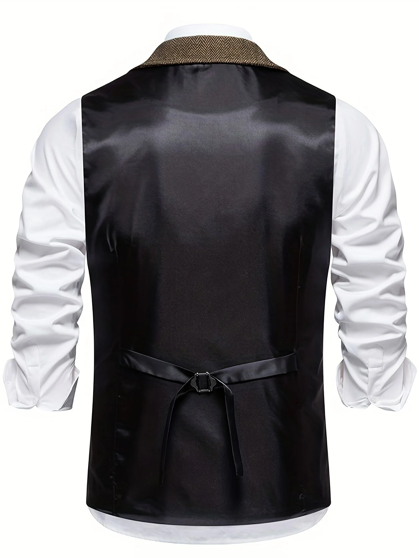 Gilet Homme Élégant Style Vintage pour Tenue Habillée ou Décontractée - Image 14