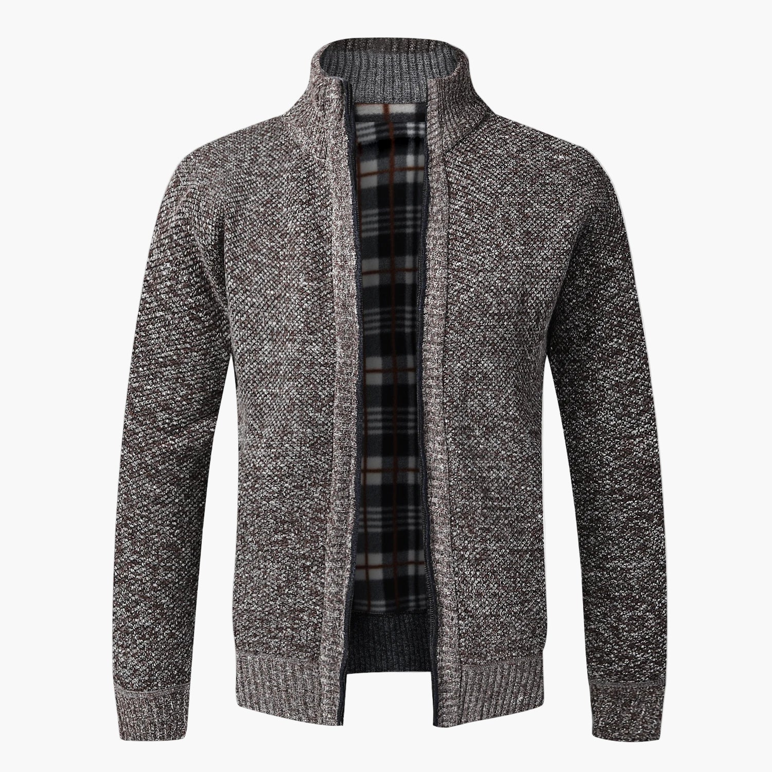 Gilet homme style décontracté à fermeture zippée pour l’automne et l’hiver - Image 4