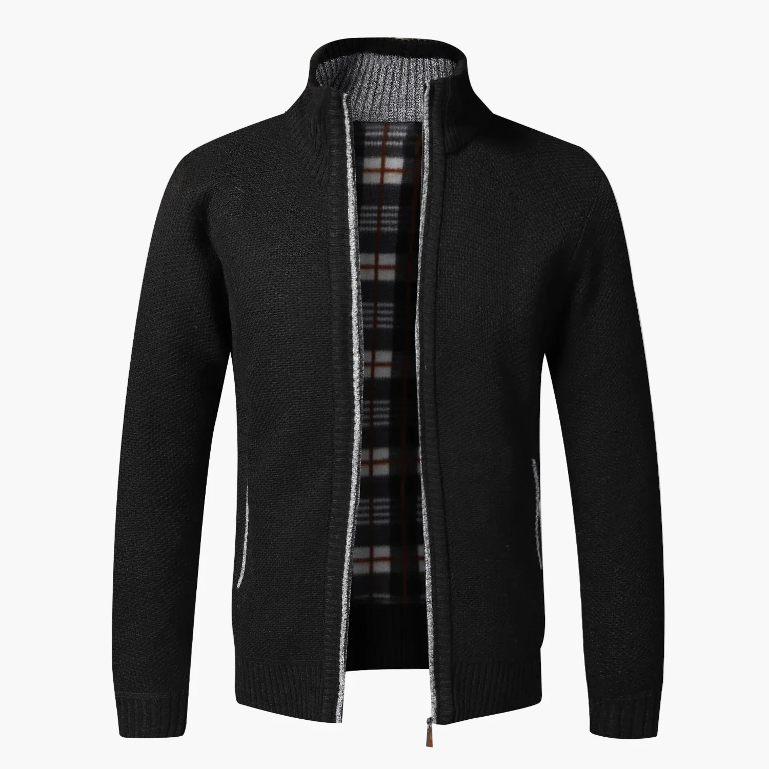 Gilet homme style décontracté à fermeture zippée pour l’automne et l’hiver - Image 7