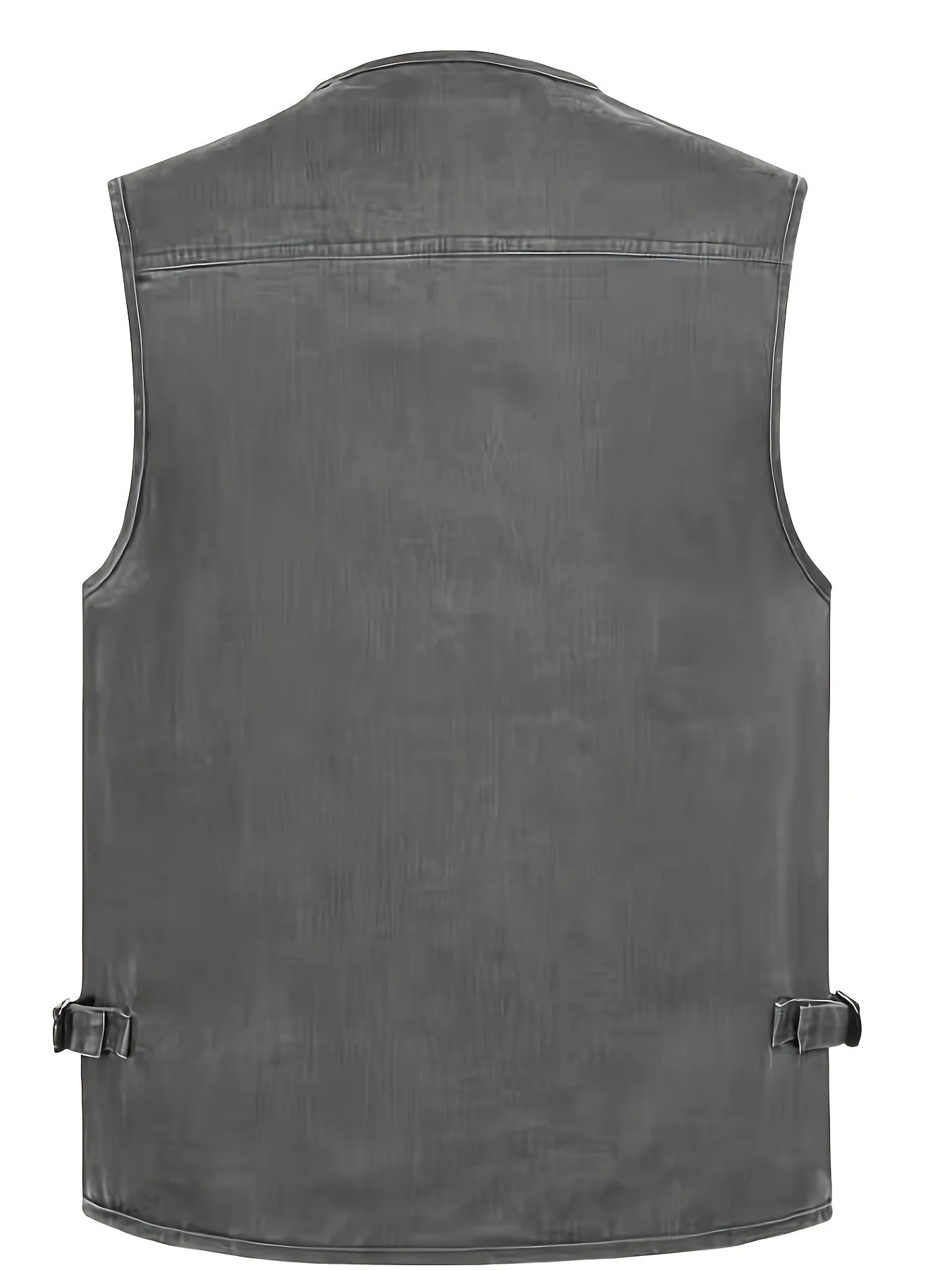 Gilet multi-poches homme style outdoor pour la pêche, la randonnée et la photographie - Image 6