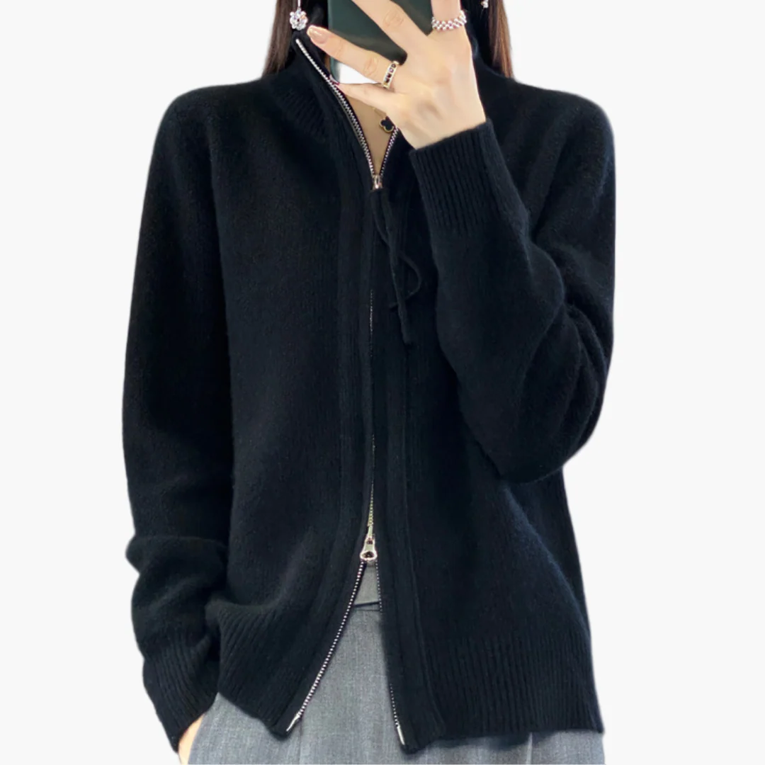 Gilet zippé femme style décontracté élégant pour toutes occasions - Image 5