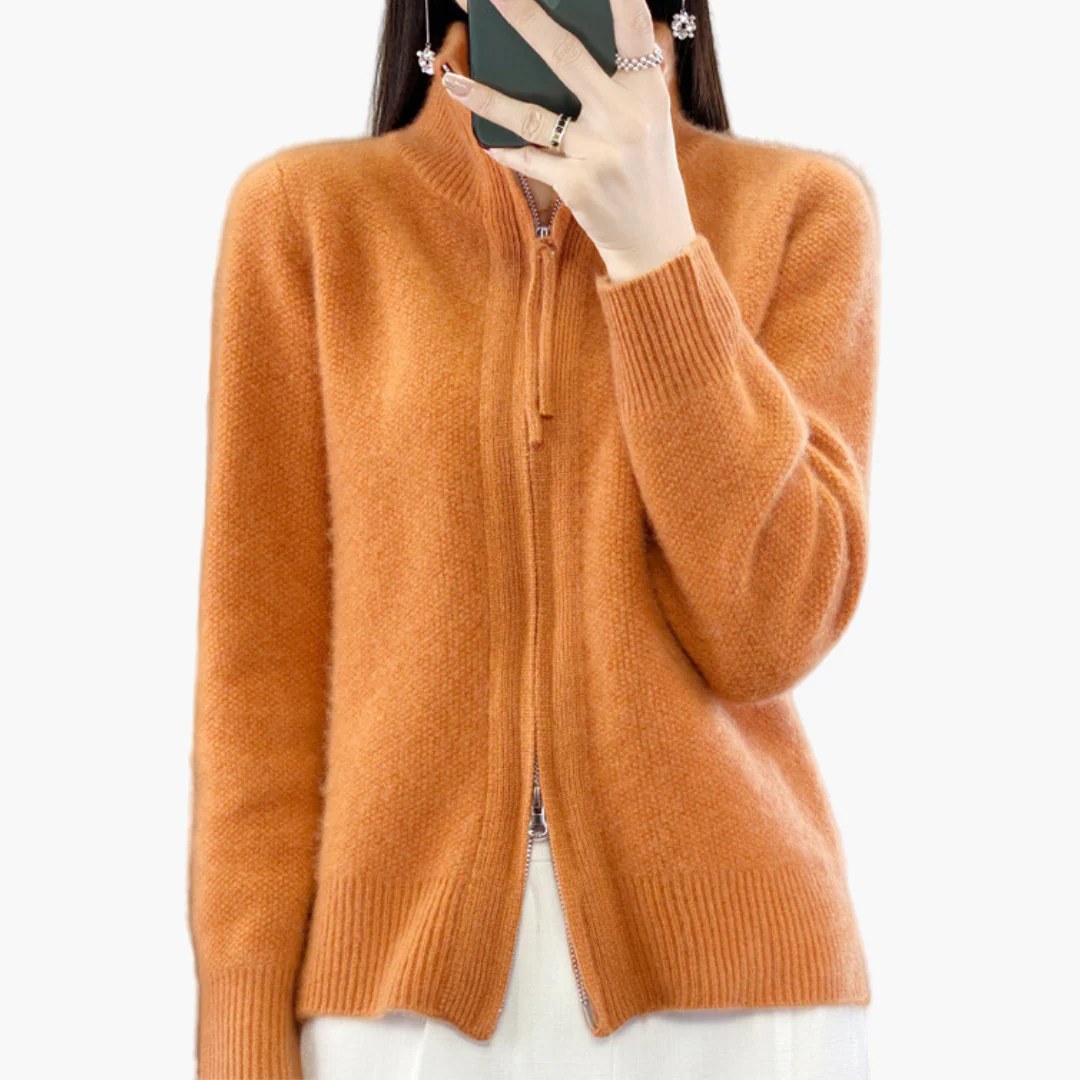 Gilet zippé femme style décontracté élégant pour toutes occasions - Image 7