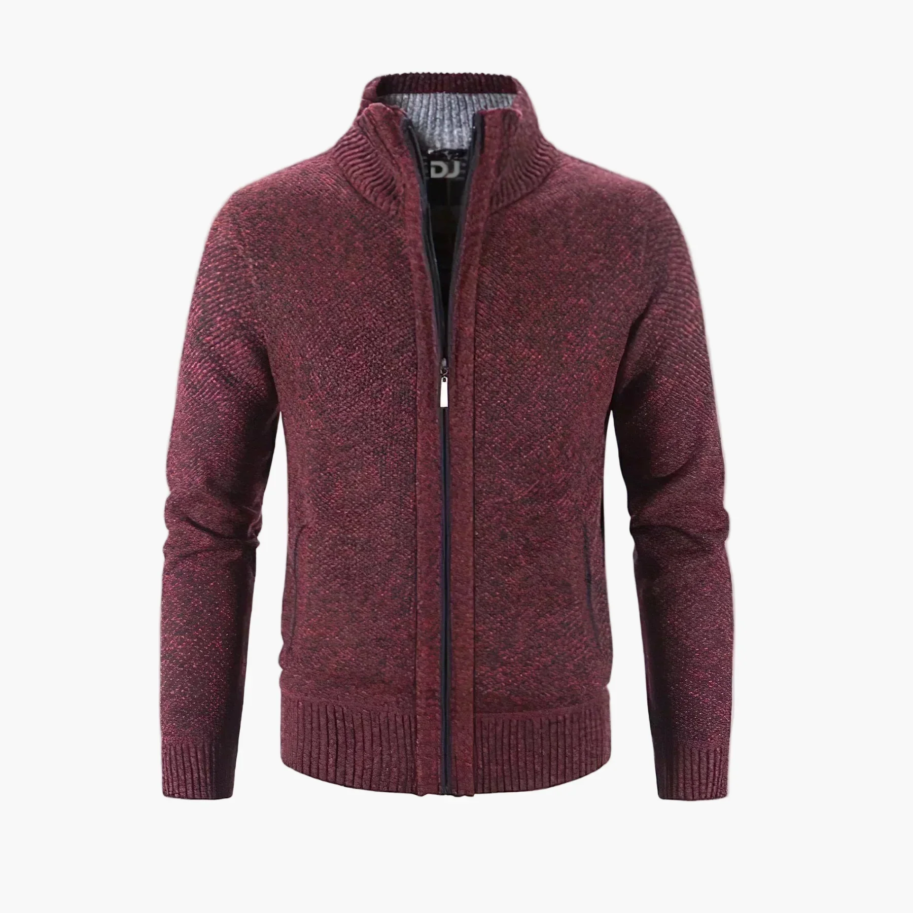 Gilet zippé style urbain pour homme – Cardigan chaud et élégant, idéal ville et bureau - Image 5