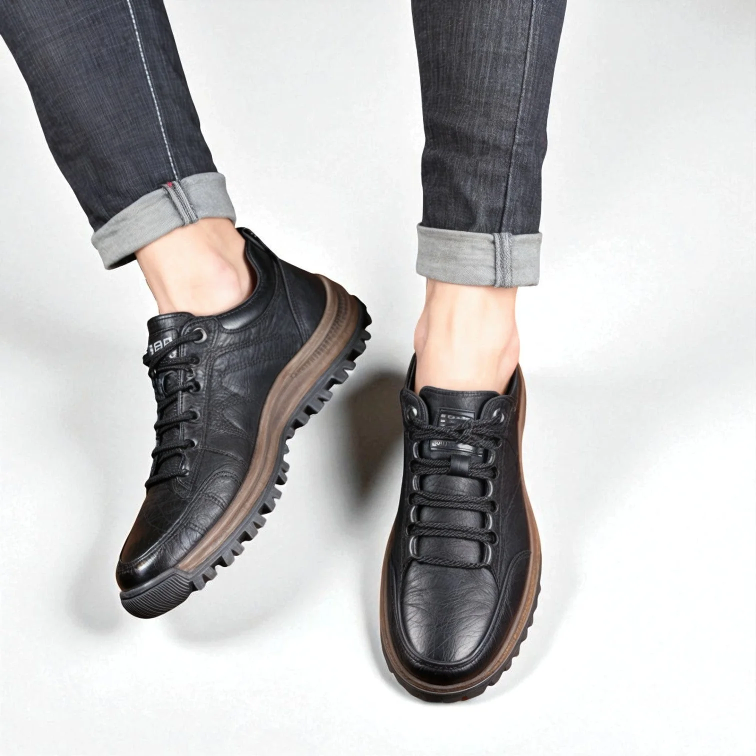 Chaussures de randonnée antidérapantes pour homme – Imperméables et confortables pour marche et outdoor - Image 3