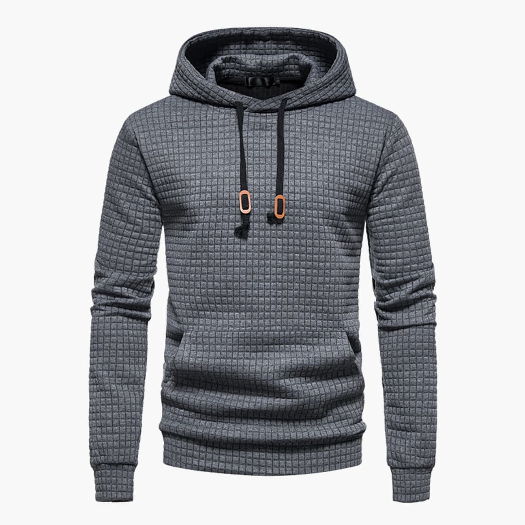 Hoodie à Capuche Homme Style Décontracté Motif Carreaux – Confort Moderne pour Tous les Jours - Image 14
