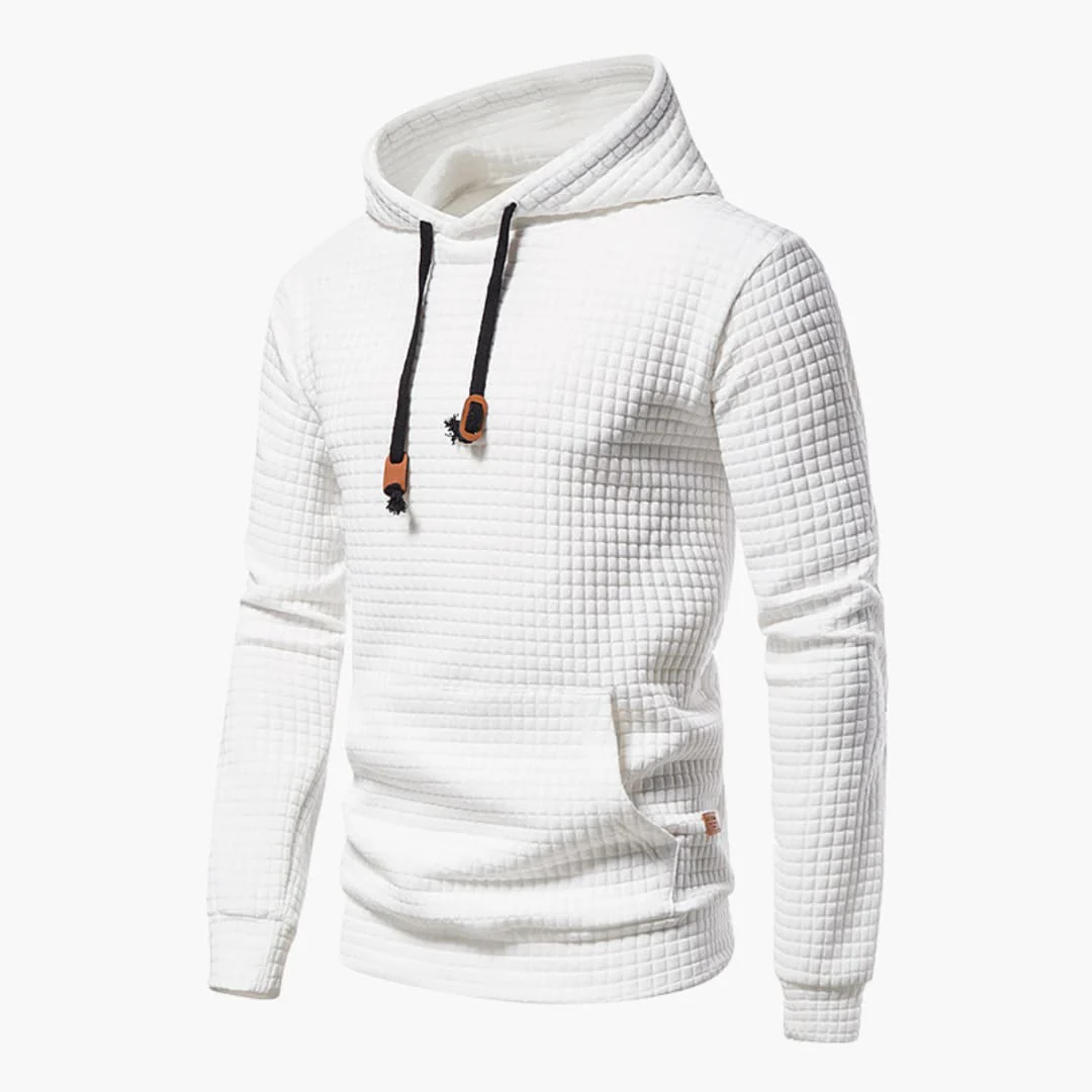 Hoodie à Capuche Homme Style Décontracté Motif Carreaux – Confort Moderne pour Tous les Jours - Image 16