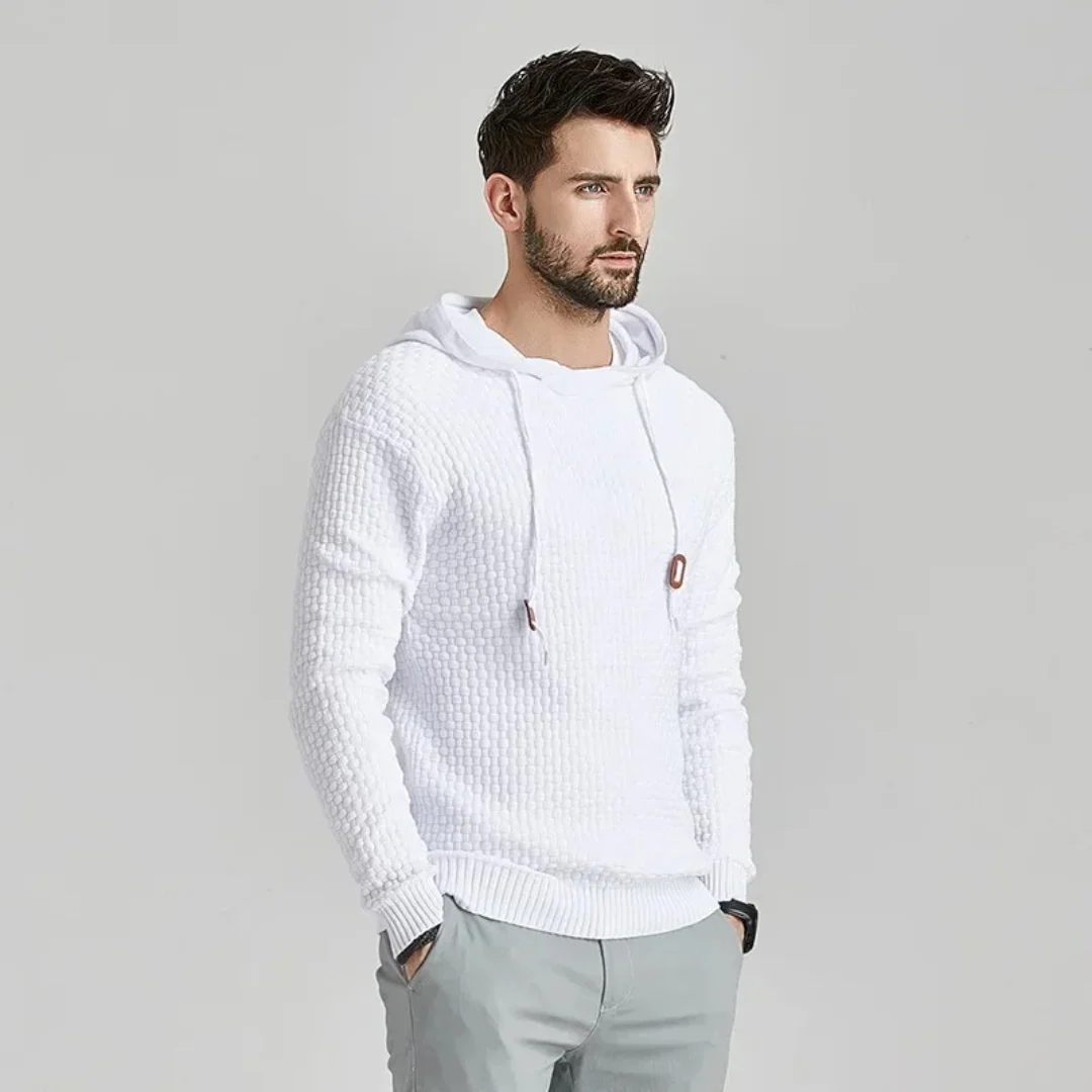 Hoodie à Capuche Homme Style Décontracté Motif Carreaux – Confort Moderne pour Tous les Jours - Image 17