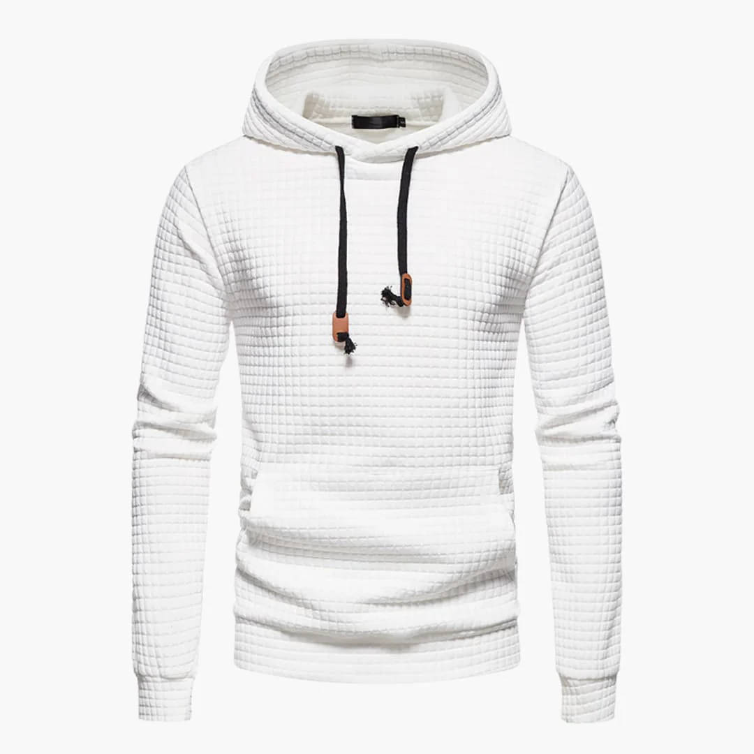 Hoodie à Capuche Homme Style Décontracté Motif Carreaux – Confort Moderne pour Tous les Jours - Image 18