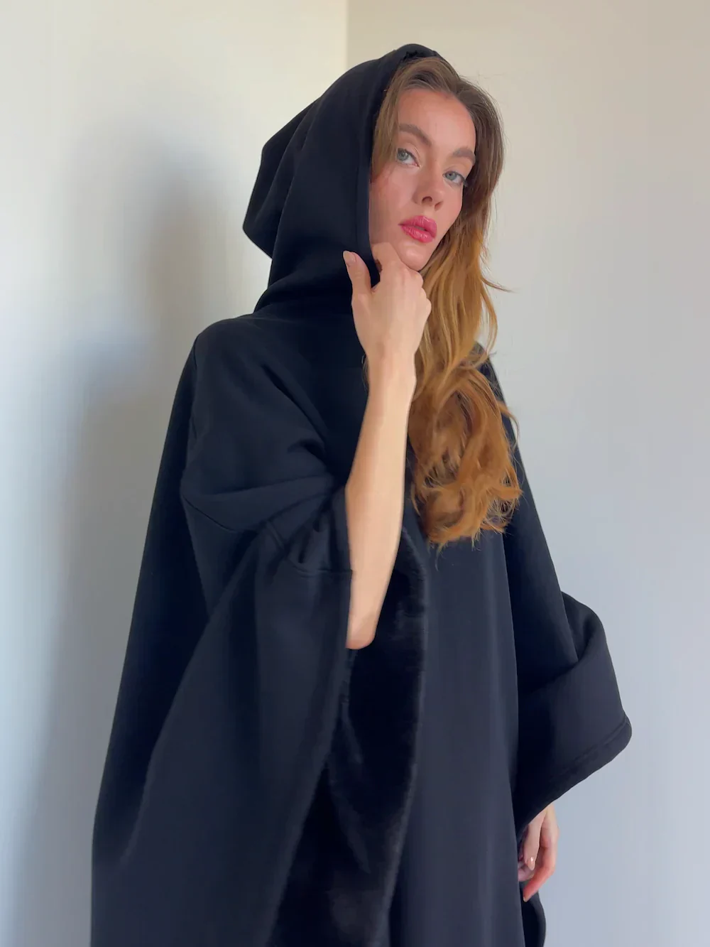 Hoodie Plaid Oversize Style Cocooning pour Femme – Confort Douillet à la Maison ou en Détente - Image 6