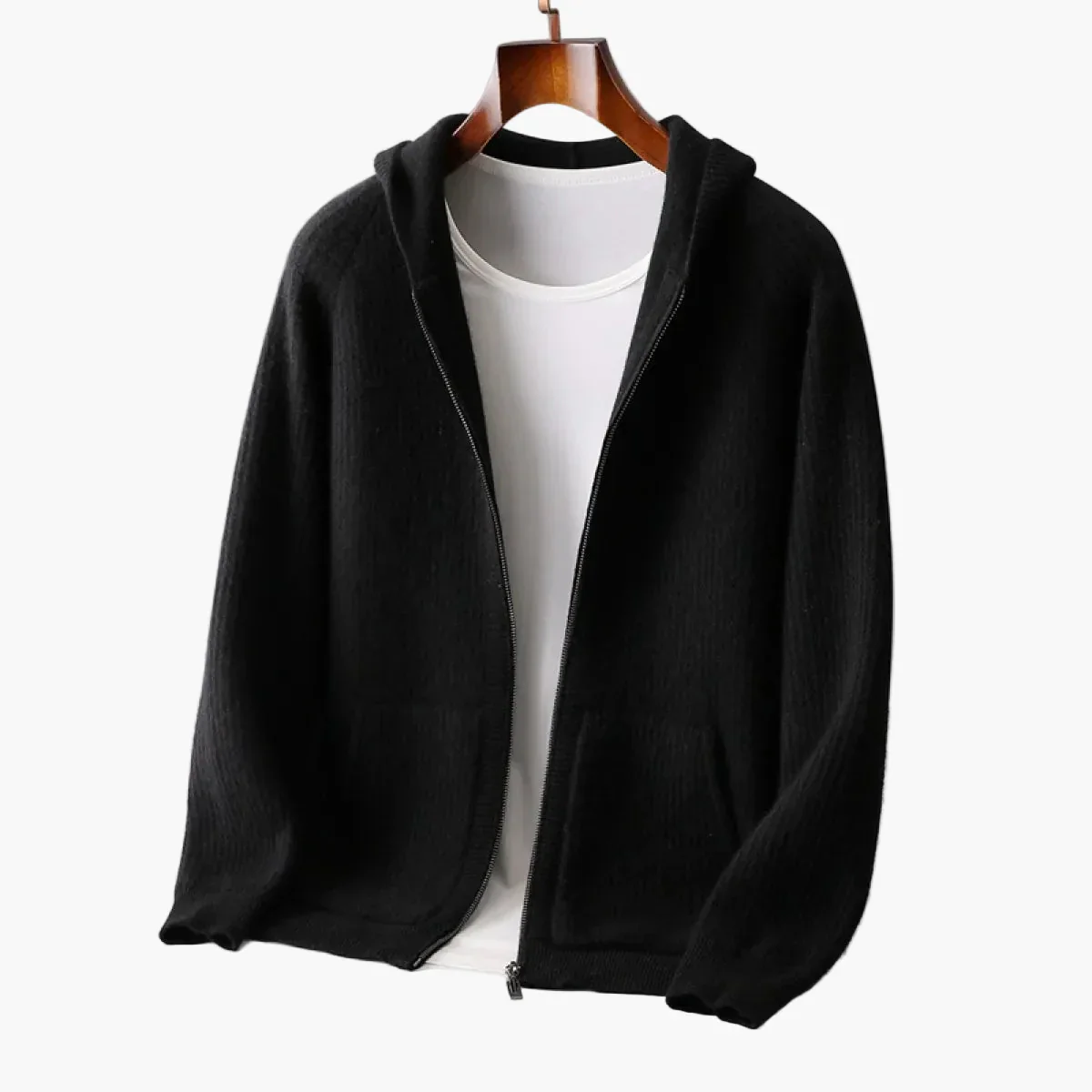Hoodie zippé homme style casual chic pour usage quotidien - Image 7