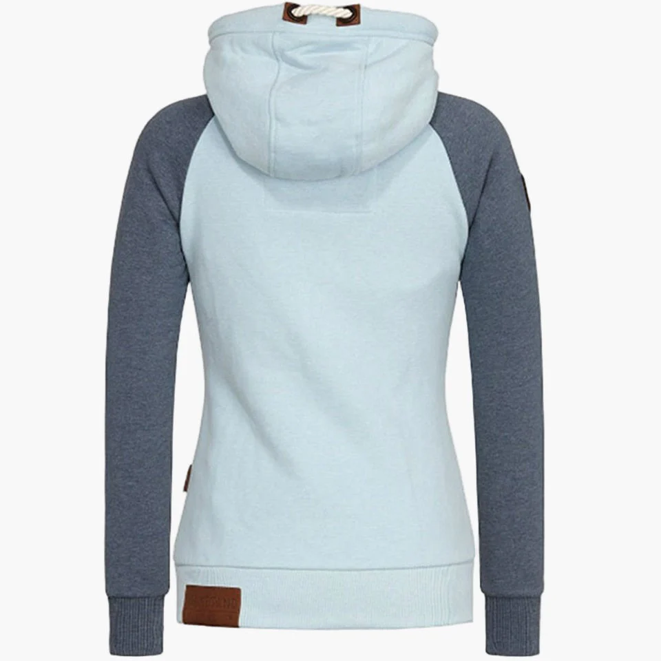 Hoodie zippée décontractée pour femme – Style urbain, idéale pour toutes saisons - Image 6