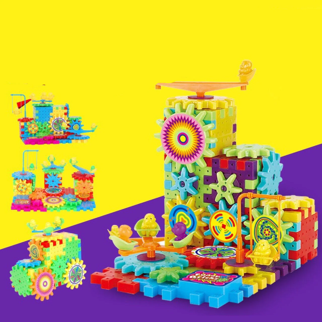 Jeu de Construction Éducatif Parent-Enfant pour Enfants – Développement Cognitif et Créativité - Image 2