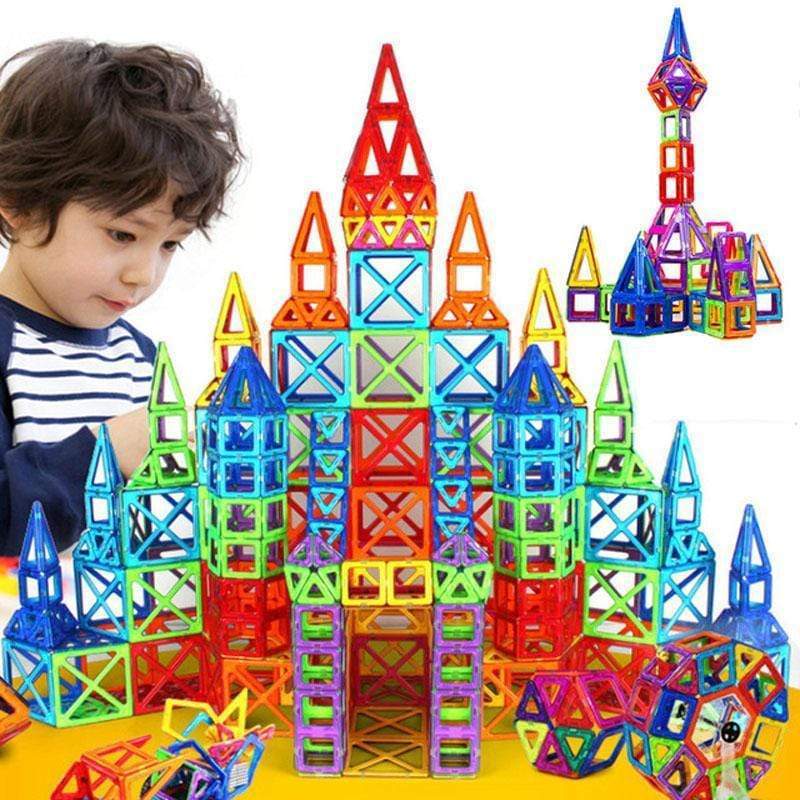 Jeu de Construction Magnétique Éducatif pour Enfants – Blocs Créatifs STEM - Image 3