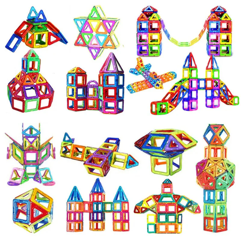 Jeu de Construction Magnétique Éducatif pour Enfants – Blocs Créatifs STEM - Image 6
