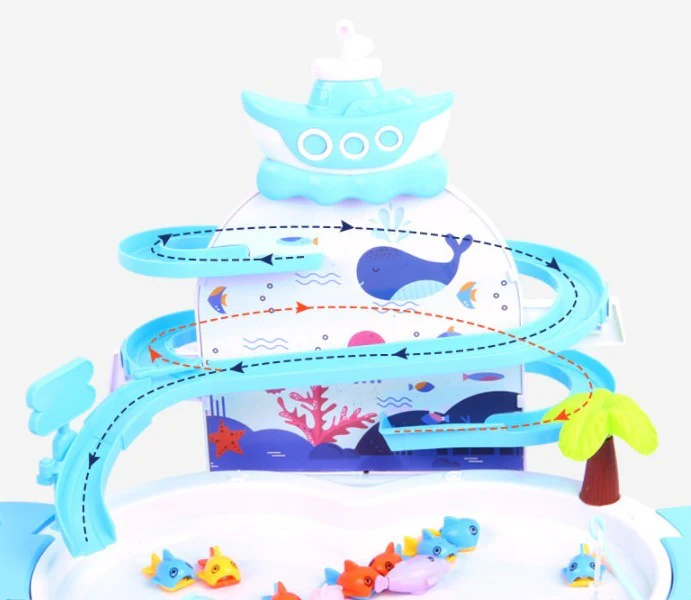 Jeu de Pêche Électrique Éducatif avec Musique pour Enfants – Jouet d’Apprentissage et de Plaisir - Image 2