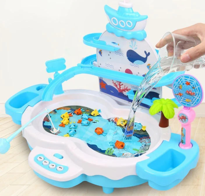 Jeu de Pêche Électrique Éducatif avec Musique pour Enfants – Jouet d’Apprentissage et de Plaisir - Image 3