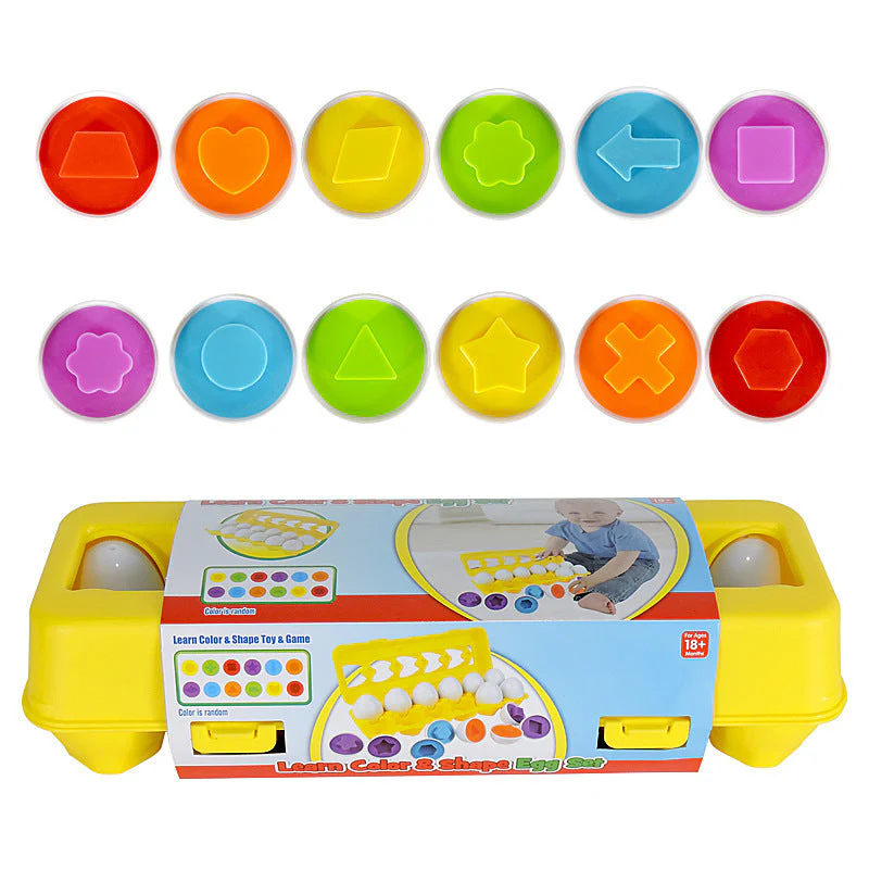 Jeu Éducatif Œufs de Tri – Formes & Chiffres pour Enfants - Image 6