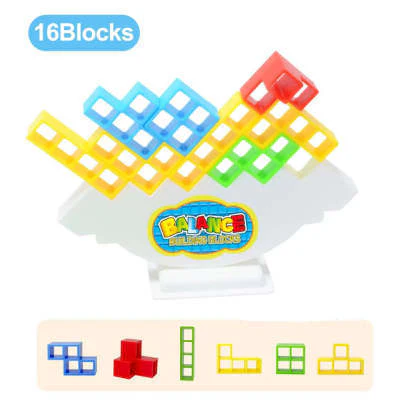 Jeu d'Équilibre de Blocs de Construction pour Enfants et Adultes – Jeu Éducatif et Ludique d’Adresse et d’Empilement - Image 15