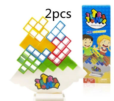 Jeu d'Équilibre de Blocs de Construction pour Enfants et Adultes – Jeu Éducatif et Ludique d’Adresse et d’Empilement - Image 16