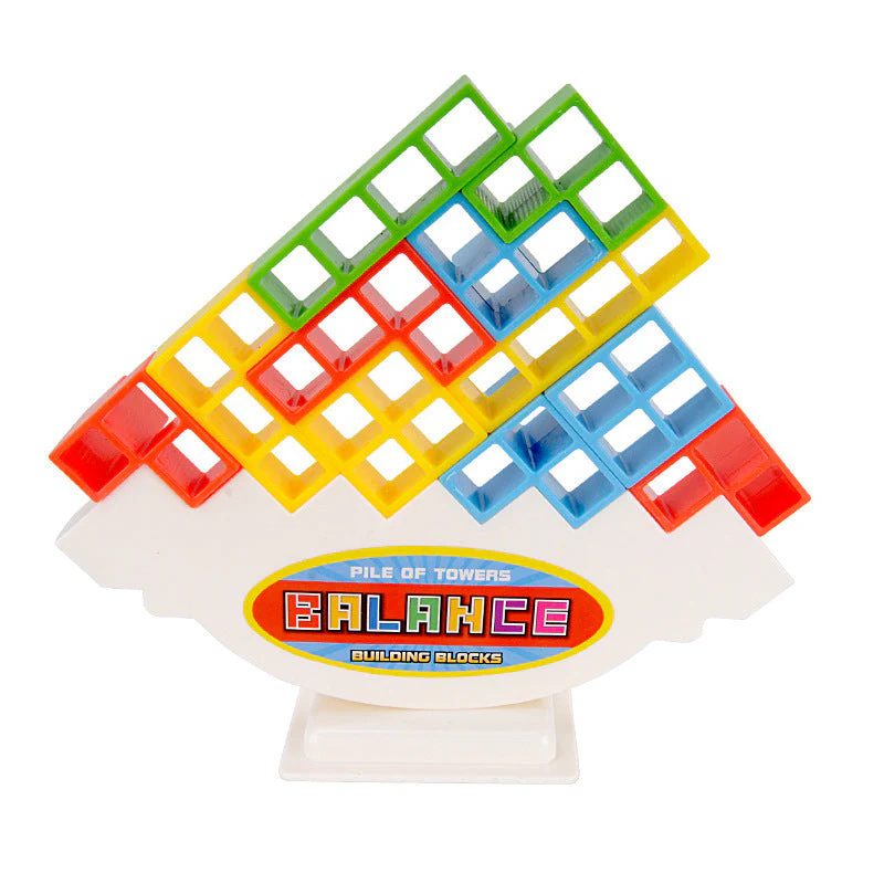 Jeu d'Équilibre de Blocs de Construction pour Enfants et Adultes – Jeu Éducatif et Ludique d’Adresse et d’Empilement - Image 7
