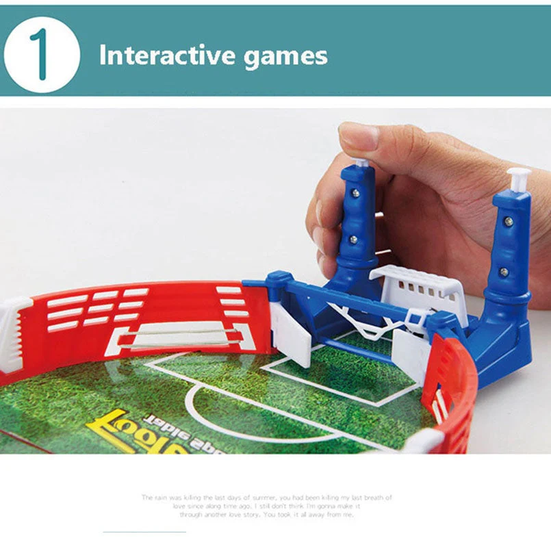 Jeu de Football de Table Portable pour Enfants et Famille – Jeu de Société Interactif - Image 5