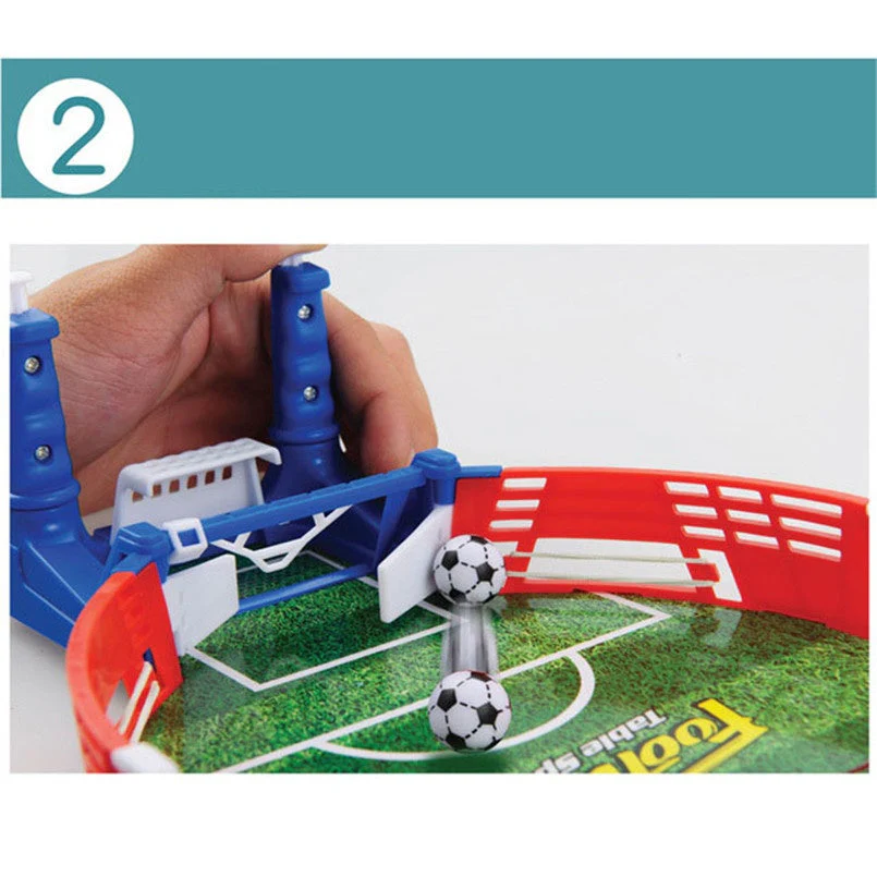 Jeu de Football de Table Portable pour Enfants et Famille – Jeu de Société Interactif - Image 6