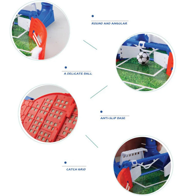 Jeu de Football de Table Portable pour Enfants et Famille – Jeu de Société Interactif - Image 7