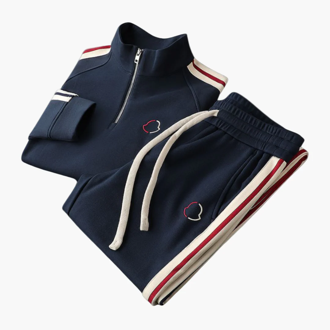 Jogging Zippé Moderne Style Sport Homme – Confort et Élégance Décontractée - Image 3