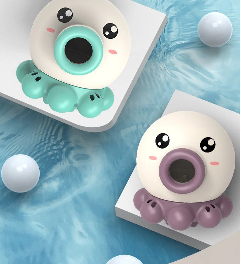 Jouet de Bain Bébé Pulvérisateur Poulpe pour Garçons et Filles – Jouet Éducatif et Ludique pour Baignoire et Piscine – Idéal pour 0 à 5 Ans - Image 7