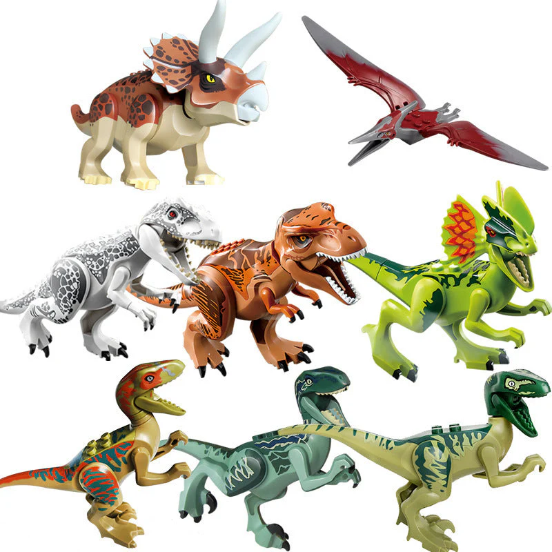 Jouet Dinosaures Blocs de Construction pour Enfants – Figurines Éducatives et Ludiques - Image 4
