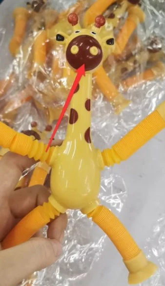 Jouet Girafe Télescopique à Ventouse pour Bébé et Enfant – Jouet Éducatif et Sensoriel Ludique - Image 12