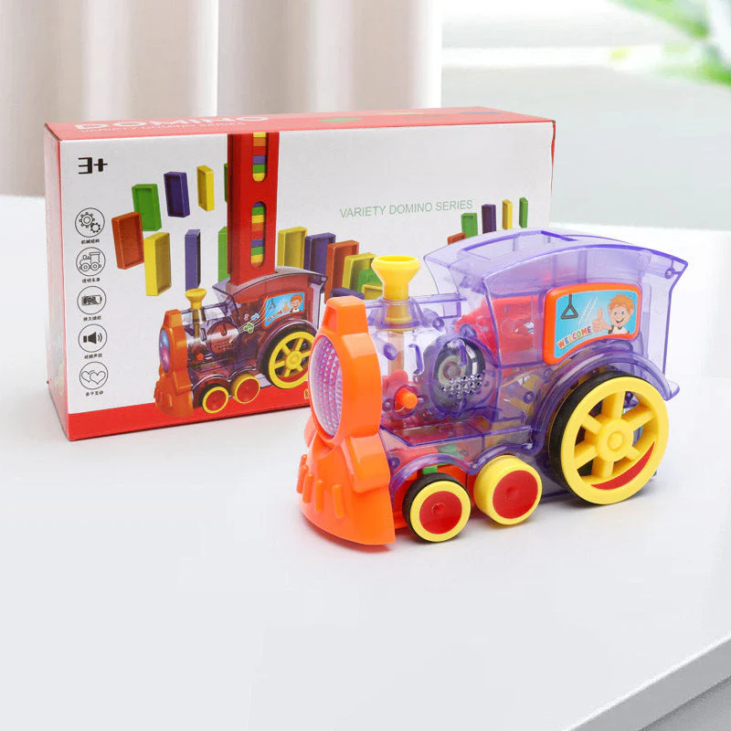 Jouet Train Domino Automatique pour Enfants – Développement de l’Imagination et Coordination - Image 10