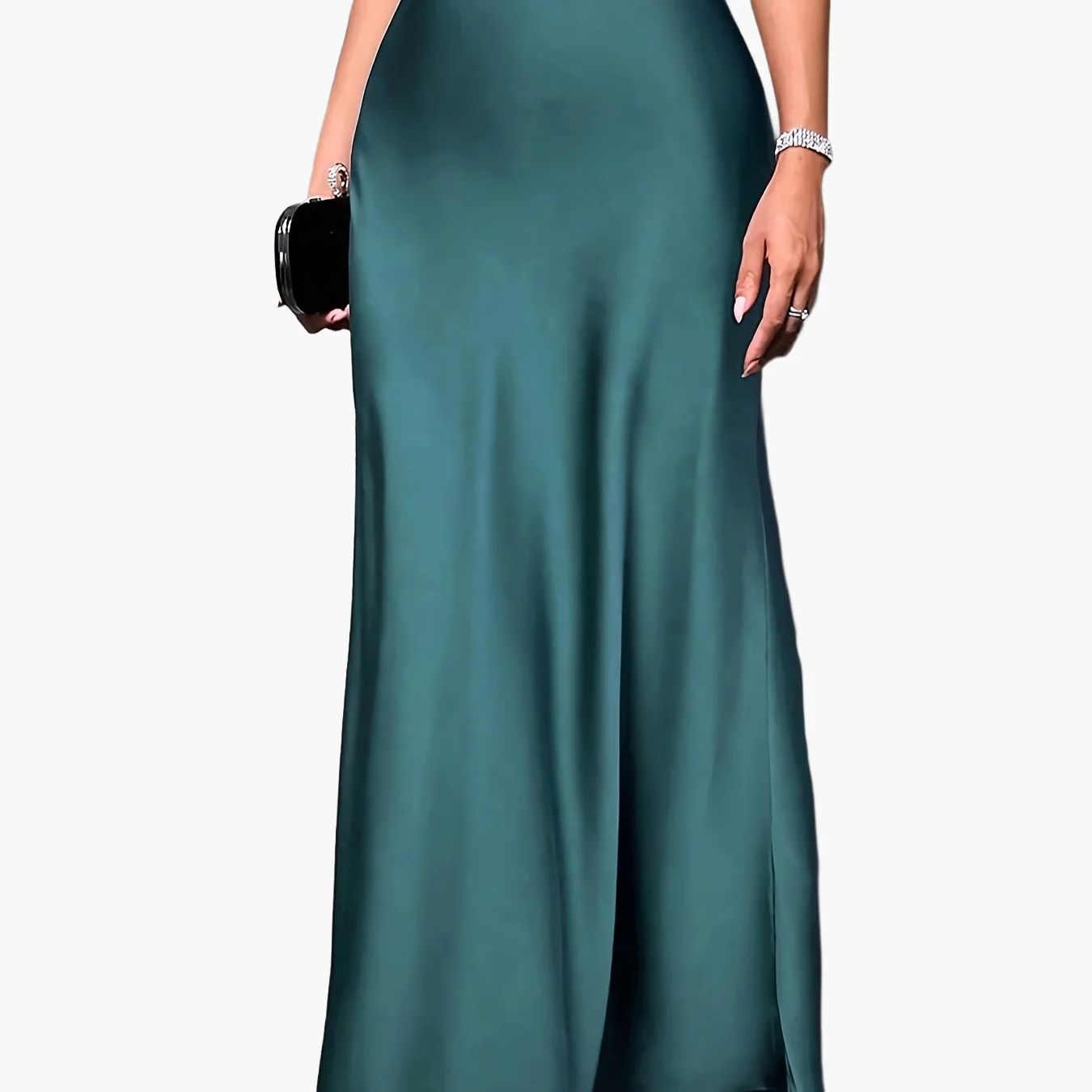 Jupe Longue Élégante Femme Style Soirée et Cocktail - Image 11